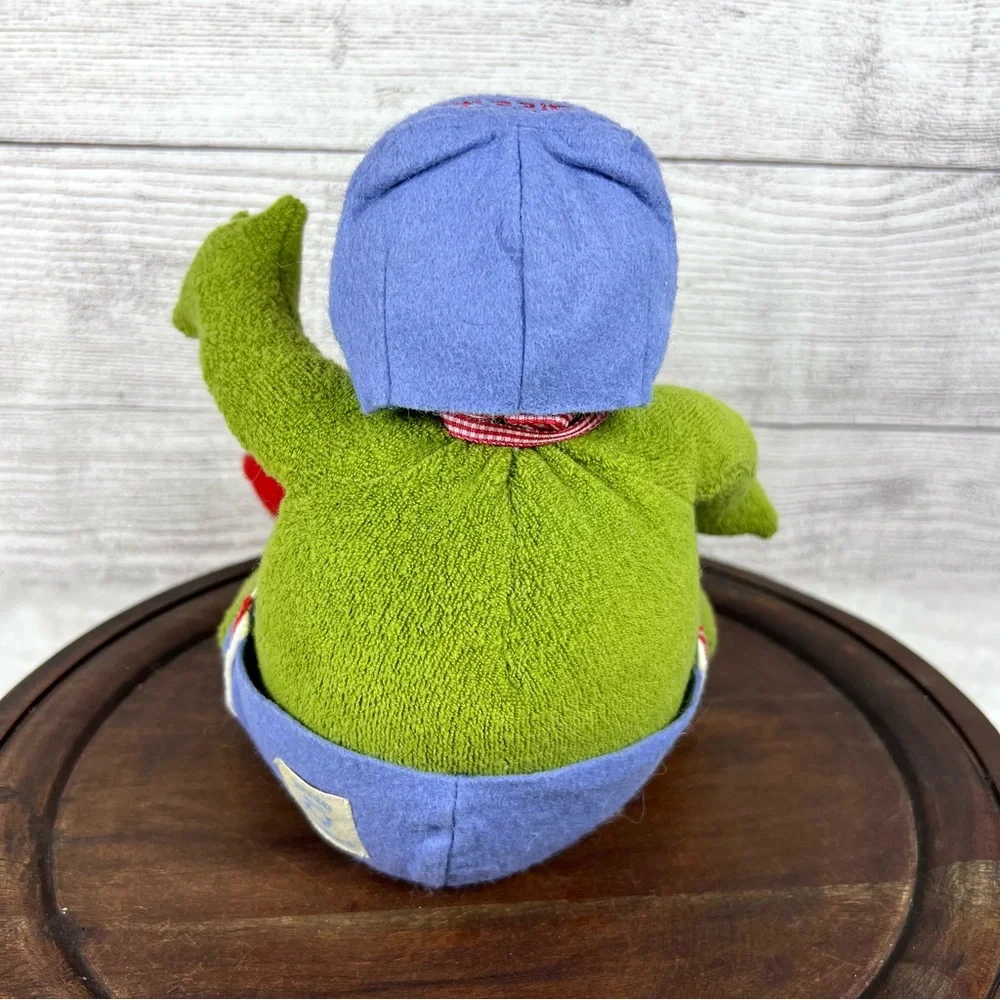 Vintage Bunnies By The Bay Speedo Frog Plush Toy Swimming